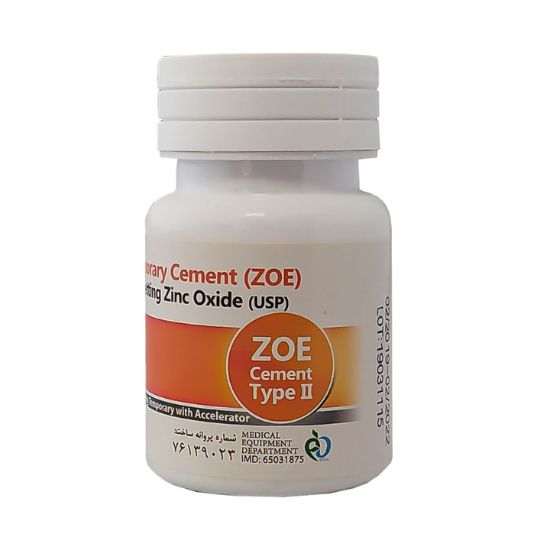 سمان موقت زینک اکساید اژنول Morvabon ZOE Cement | دندونیا | فروشگاه تخصصی تجهیزات و مواد دندانپزشکی 🦷 سمان موقت زینک اکساید اژنول Morvabon ZOE Cement
