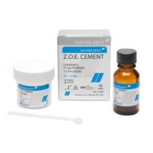 Alternative view of سمان موقت زینک اکساید اوژنول Masterdent Z.O.E. Cement