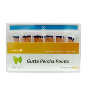 گوتا پرکا Dentplus Gutta Percha Points | دندونیا | فروشگاه تخصصی تجهیزات و مواد دندانپزشکی 🦷 گوتا پرکا Dentplus Gutta Percha Points | دندونیا | فروشگاه تخصصی تجهیزات و مواد دندانپزشکی 🦷