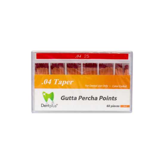 گوتا پرکا 4 درصد Dentplus Gutta Percha Points | دندونیا | فروشگاه تخصصی تجهیزات و مواد دندانپزشکی 🦷 گوتا پرکا 4 درصد Dentplus Gutta Percha Points - Image 3