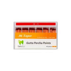 گوتا پرکا 6 درصد Dentplus Gutta Percha Points | دندونیا | فروشگاه تخصصی تجهیزات و مواد دندانپزشکی 🦷 گوتا پرکا 6 درصد Dentplus Gutta Percha Points | دندونیا | فروشگاه تخصصی تجهیزات و مواد دندانپزشکی 🦷
