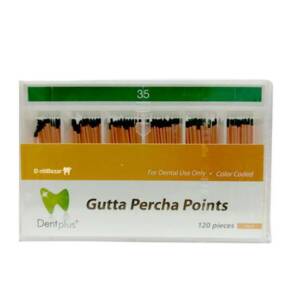 گوتا پرکا Dentplus Gutta Percha Points | دندونیا | فروشگاه تخصصی تجهیزات و مواد دندانپزشکی 🦷 گوتا پرکا Dentplus Gutta Percha Points | دندونیا | فروشگاه تخصصی تجهیزات و مواد دندانپزشکی 🦷