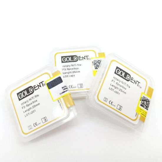 فایل روتاری GOLDENT File | دندونیا | فروشگاه تخصصی تجهیزات و مواد دندانپزشکی 🦷 فایل روتاری GOLDENT File - Image 2
