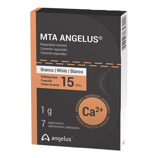 سمان ام تی ای Angelus MTA White | دندونیا | فروشگاه تخصصی تجهیزات و مواد دندانپزشکی 🦷 سمان ام تی ای Angelus MTA White