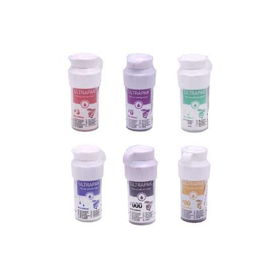 نخ زیر لثه اولتراپک | Ultradent Ultrapak | دندونیا | فروشگاه تخصصی تجهیزات و مواد دندانپزشکی 🦷 نخ زیر لثه اولتراپک | Ultradent Ultrapak