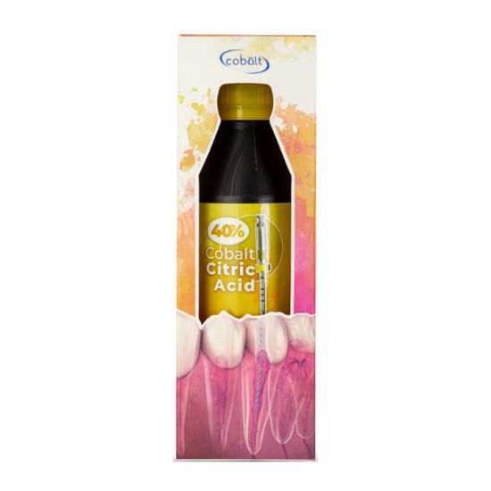 محلول اسید سیتریک 40% Cobalt Citric Acid | دندونیا | فروشگاه تخصصی تجهیزات و مواد دندانپزشکی 🦷 محلول اسید سیتریک 40% Cobalt Citric Acid