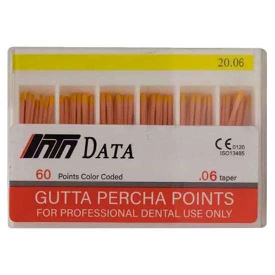 گوتا پرکا 6 درصد DT Data Gutta Percha Points | دندونیا | فروشگاه تخصصی تجهیزات و مواد دندانپزشکی 🦷 گوتا پرکا 6 درصد DT Data Gutta Percha Points - Image 2