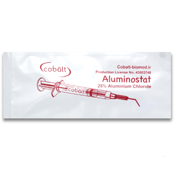ژل هموستات Cobalt Aluminostat | دندونیا | فروشگاه تخصصی تجهیزات و مواد دندانپزشکی 🦷 ژل هموستات Cobalt Aluminostat