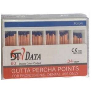 گوتا پرکا 4 درصد DT Data Gutta Percha Points | دندونیا | فروشگاه تخصصی تجهیزات و مواد دندانپزشکی 🦷 گوتا پرکا 4 درصد DT Data Gutta Percha Points | دندونیا | فروشگاه تخصصی تجهیزات و مواد دندانپزشکی 🦷