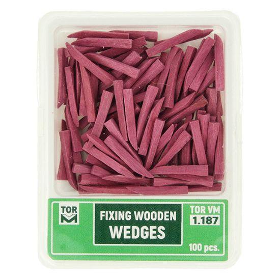 وج آناتومیک TOR VM Fixing Wooden Wedges | دندونیا | فروشگاه تخصصی تجهیزات و مواد دندانپزشکی 🦷 وج آناتومیک TOR VM Fixing Wooden Wedges - Image 2
