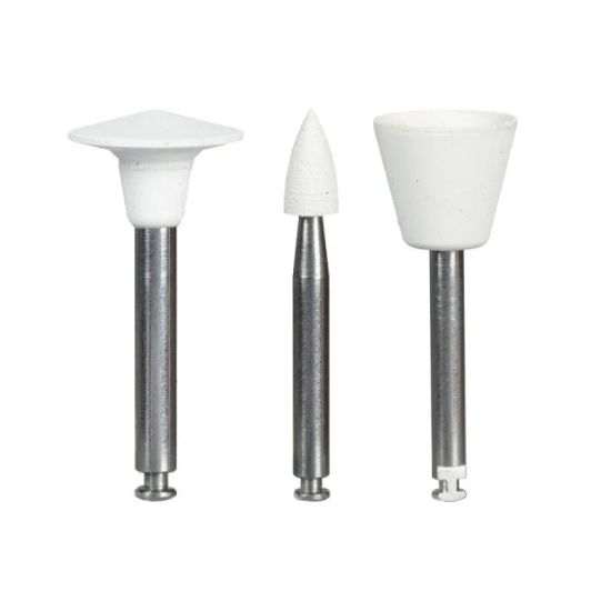 مولت پرداخت سفید نرم (cup / Disk /Point) Ultradent Jiffy Polishers Soft | دندونیا | فروشگاه تخصصی تجهیزات و مواد دندانپزشکی 🦷 مولت پرداخت سفید نرم (cup / Disk /Point) Ultradent Jiffy Polishers Soft