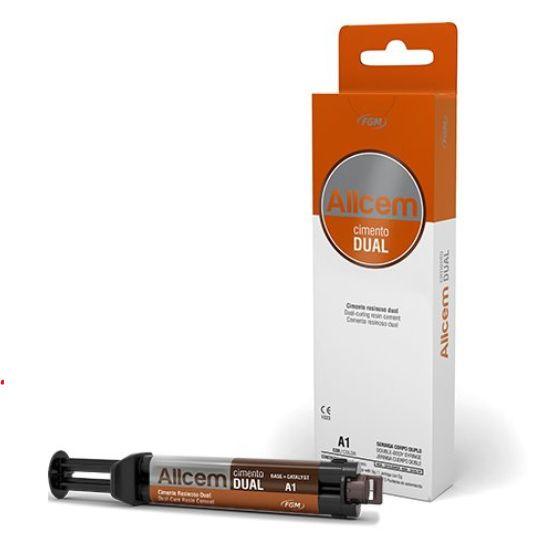 سمان رزینی FGM Allcem DUAL | دندونیا | فروشگاه تخصصی تجهیزات و مواد دندانپزشکی 🦷 سمان رزینی FGM Allcem DUAL