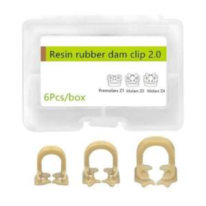 کیت کلمپ رزینی رابردم Ztdental Resin Dental Dam Clamps