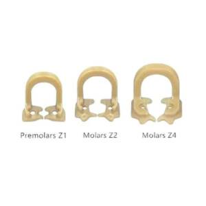 Alternative view of کیت کلمپ رزینی رابردم Ztdental Resin Dental Dam Clamps