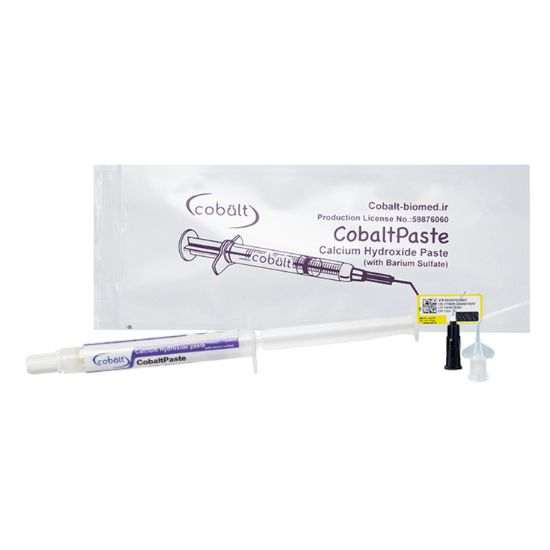 خمیر کلسیم هیدروکساید Cobalt Paste | دندونیا | فروشگاه تخصصی تجهیزات و مواد دندانپزشکی 🦷 خمیر کلسیم هیدروکساید Cobalt Paste