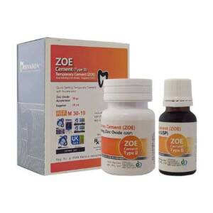 Alternative view of سمان موقت زینک اکساید اژنول Morvabon ZOE Cement
