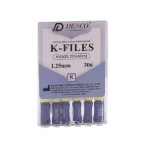 فایل دستی نیتی DENCO K-Files NiTi