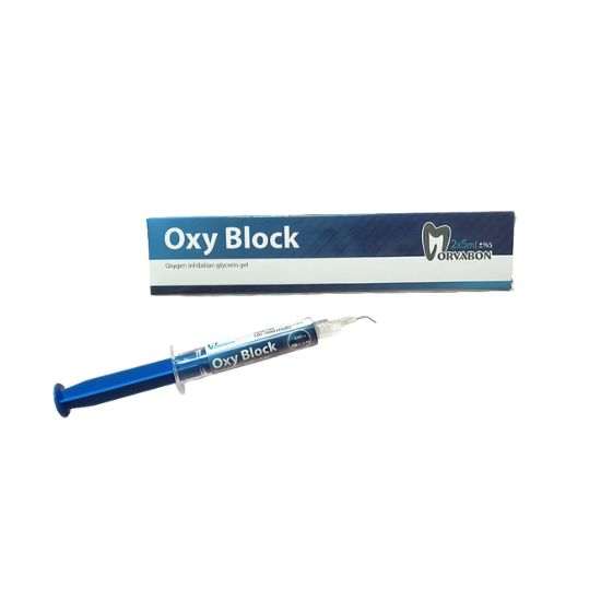 ژل گلیسیرین Morvabon Oxy Block - دندونیا | فروشگاه تخصصی تجهیزات و مواد دندانپزشکی 🦷 ژل گلیسیرین Morvabon Oxy Block