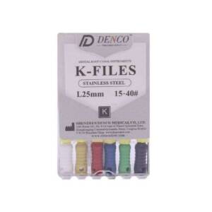 فایل دستی استیل DENCO K-Files S.S