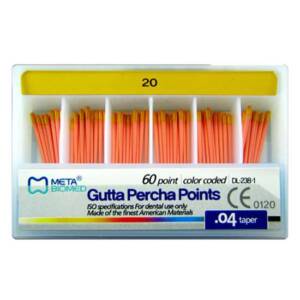 Alternative view of گوتا پرکا 4 درصد Meta Biomed Gutta Percha Points