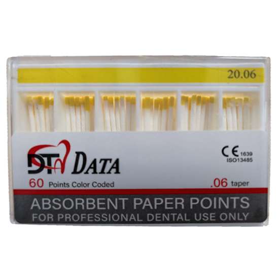 کن کاغذی 6 درصد DT Data Paper Points | دندونیا | فروشگاه تخصصی تجهیزات و مواد دندانپزشکی 🦷 کن کاغذی 6 درصد DT Data Paper Points - Image 2