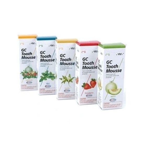 خمیر دندان جی سی توس موس | GC Tooth Mousse | دندونیا | فروشگاه تخصصی تجهیزات و مواد دندانپزشکی 🦷 خمیر دندان جی سی توس موس | GC Tooth Mousse