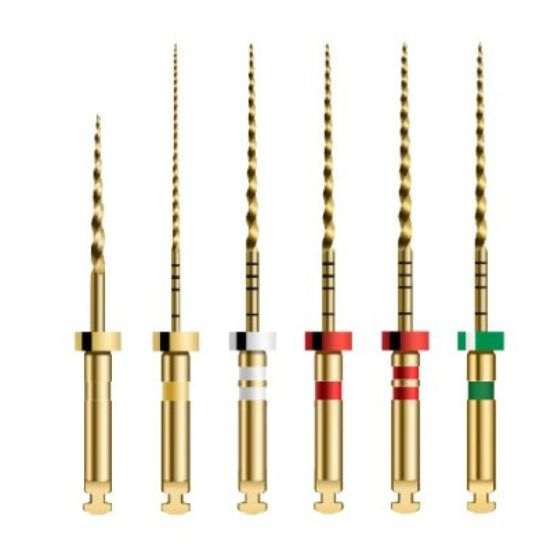 فایل روتاری ام تری پرو گلد | M3 Pro Gold Rotary File (در اندازهها و تقارب متغیر) | دندونیا | فروشگاه تخصصی تجهیزات و مواد دندانپزشکی 🦷 فایل روتاری ام تری پرو گلد | M3 Pro Gold Rotary File (در اندازهها و تقارب متغیر) - Image 2