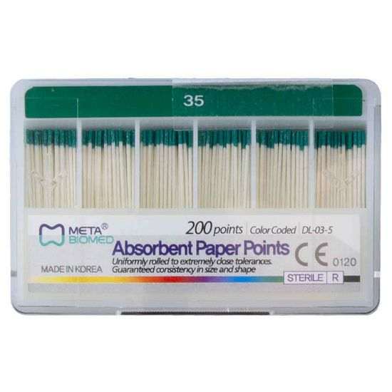 کن کاغذی Meta Biomed Paper Points | دندونیا | فروشگاه تخصصی تجهیزات و مواد دندانپزشکی 🦷 کن کاغذی Meta Biomed Paper Points - Image 4