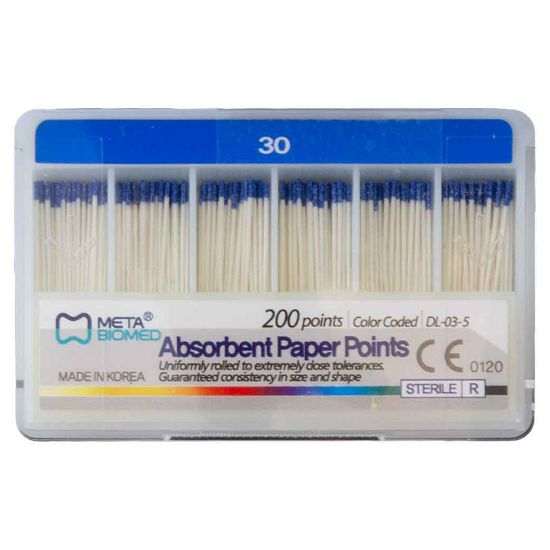 کن کاغذی Meta Biomed Paper Points | دندونیا | فروشگاه تخصصی تجهیزات و مواد دندانپزشکی 🦷 کن کاغذی Meta Biomed Paper Points - Image 3