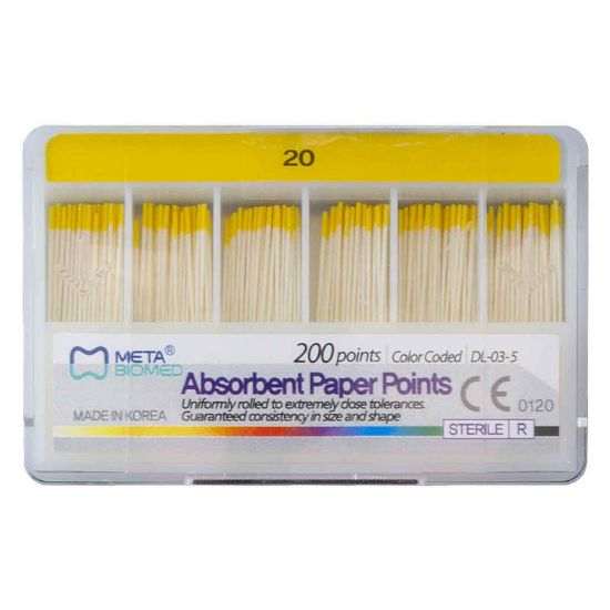 کن کاغذی Meta Biomed Paper Points | دندونیا | فروشگاه تخصصی تجهیزات و مواد دندانپزشکی 🦷 کن کاغذی Meta Biomed Paper Points - Image 7