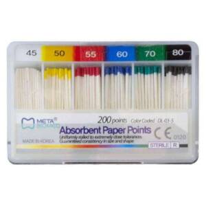 کن کاغذی Meta Biomed Paper Points | دندونیا | فروشگاه تخصصی تجهیزات و مواد دندانپزشکی 🦷 کن کاغذی Meta Biomed Paper Points | دندونیا | فروشگاه تخصصی تجهیزات و مواد دندانپزشکی 🦷