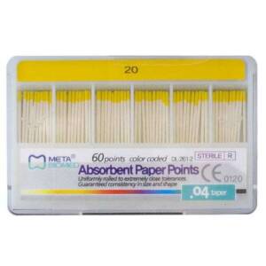 کن کاغذی 4 درصد Meta Biomed Paper Points | دندونیا | فروشگاه تخصصی تجهیزات و مواد دندانپزشکی 🦷 کن کاغذی 4 درصد Meta Biomed Paper Points | دندونیا | فروشگاه تخصصی تجهیزات و مواد دندانپزشکی 🦷