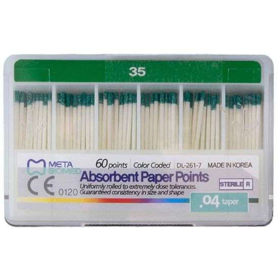 کن کاغذی 4 درصد Meta Biomed Paper Points | دندونیا | فروشگاه تخصصی تجهیزات و مواد دندانپزشکی 🦷 کن کاغذی 4 درصد Meta Biomed Paper Points - Image 4