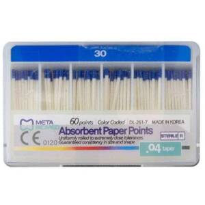 کن کاغذی 4 درصد Meta Biomed Paper Points | دندونیا | فروشگاه تخصصی تجهیزات و مواد دندانپزشکی 🦷 کن کاغذی 4 درصد Meta Biomed Paper Points | دندونیا | فروشگاه تخصصی تجهیزات و مواد دندانپزشکی 🦷