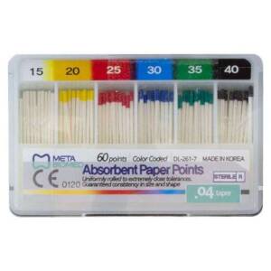 کن کاغذی 4 درصد Meta Biomed Paper Points | دندونیا | فروشگاه تخصصی تجهیزات و مواد دندانپزشکی 🦷 کن کاغذی 4 درصد Meta Biomed Paper Points | دندونیا | فروشگاه تخصصی تجهیزات و مواد دندانپزشکی 🦷
