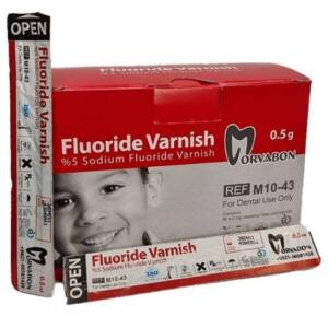 Alternative view of وارنیش فلوراید Morvabon Fluoride Varnish